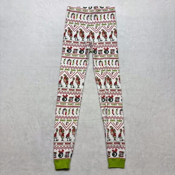 Hanna Andersson Dr Seuss Grinch Fair Isle Pajama Set Youth Size 160cm US 14 - Picture 5 of 12
